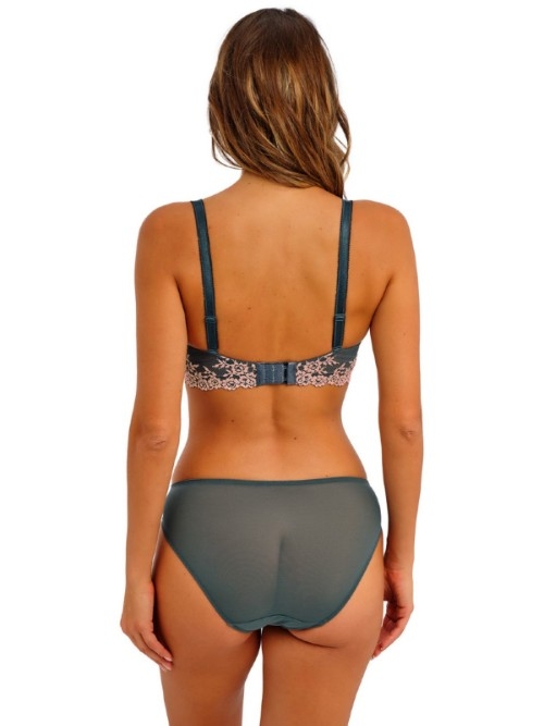 Wacoal Lingerie Embrace Lace grijs/roze voorgevormde bh