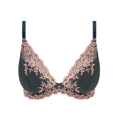 Wacoal Lingerie Embrace Lace grijs/roze voorgevormde bh
