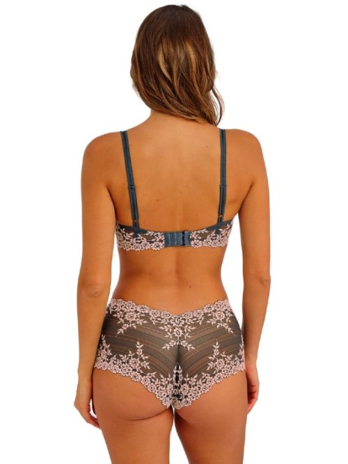 Wacoal Lingerie Embrace Lace grijs/roze short