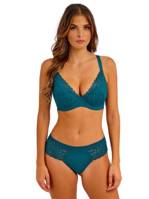 Wacoal Lingerie Raffine blauw push up bh