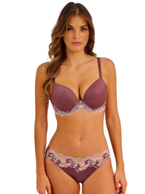 Wacoal Lingerie Modern Affair bruin/roze voorgevormde bh