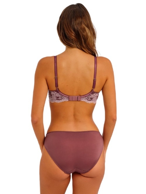 Wacoal Lingerie Modern Affair bruin/roze slip