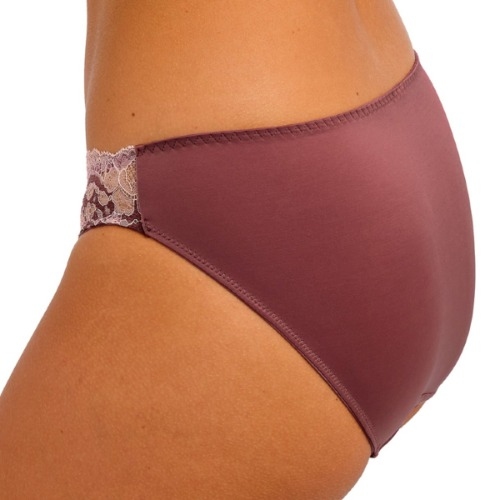 Wacoal Lingerie Modern Affair bruin/roze slip
