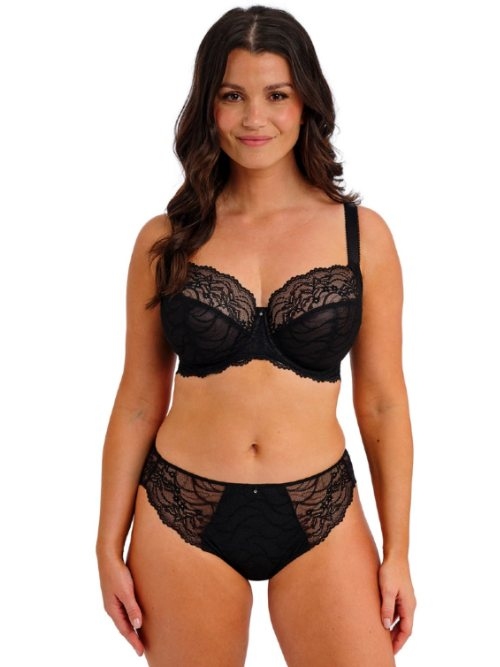 Fantasie Lingerie Cesile zwart niet voorgevormde bh