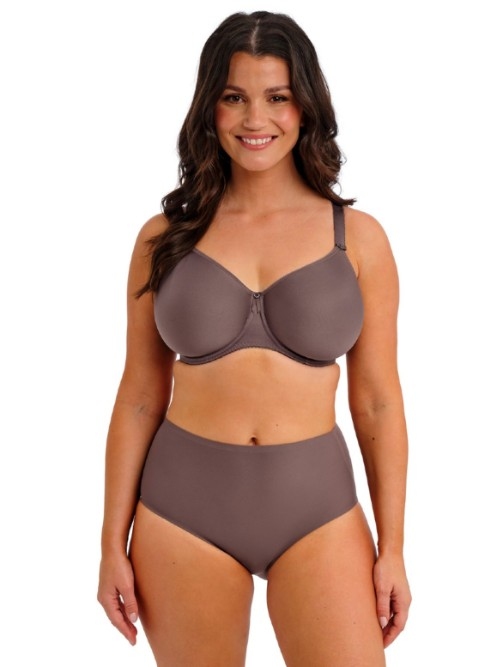 Fantasie Lingerie Lace Ease bruin high brief