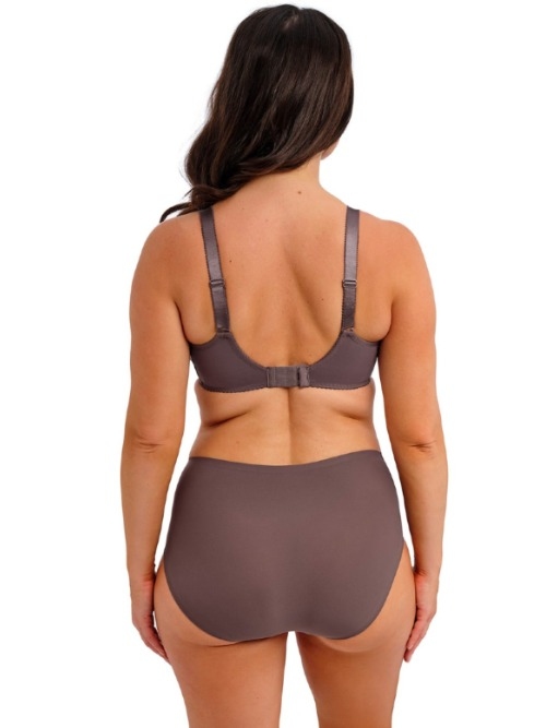Fantasie Lingerie Lace Ease bruin high brief