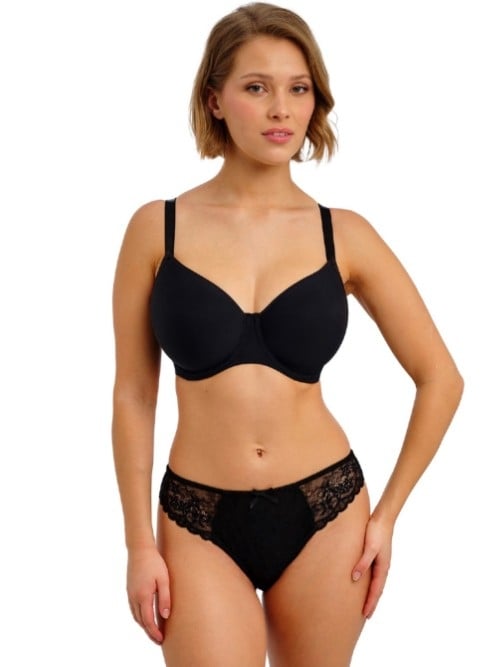 Freya Essentially Smooth zwart voorgevormde bh