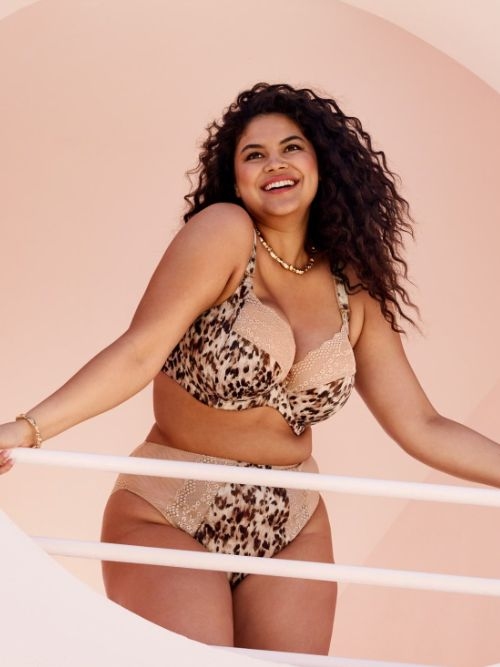 Elomi Lucie animal print niet voorgevormde bh