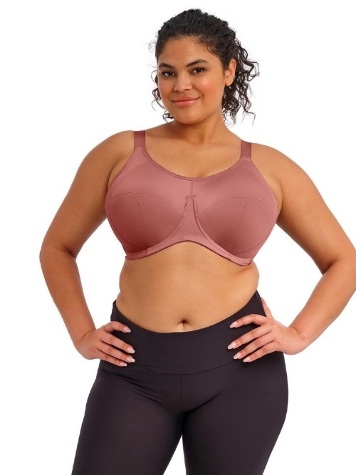 Elomi Energise rosewood sport bh