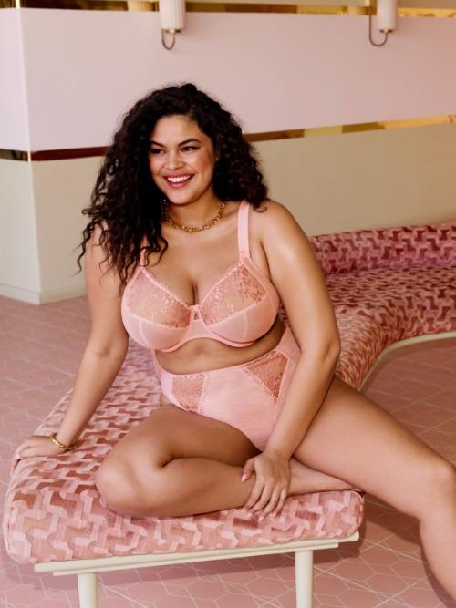 Elomi Zarla roze niet voorgevormde bh