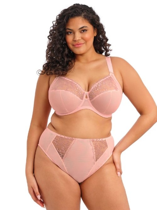 Elomi Zarla roze high brief