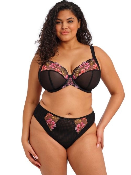 Elomi Teagan zwart high brief