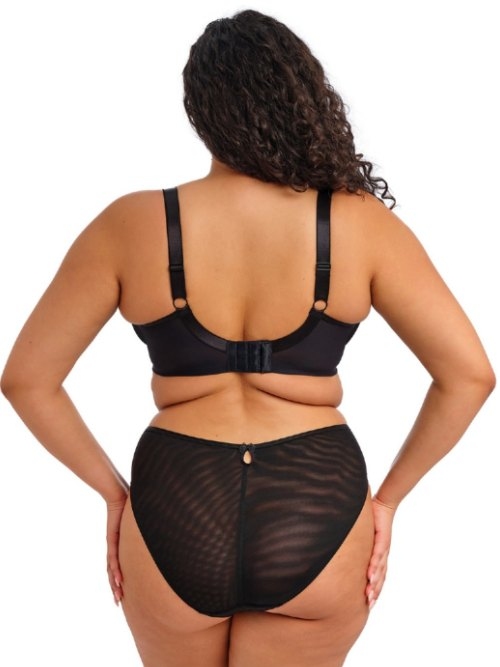 Elomi Teagan zwart high brief