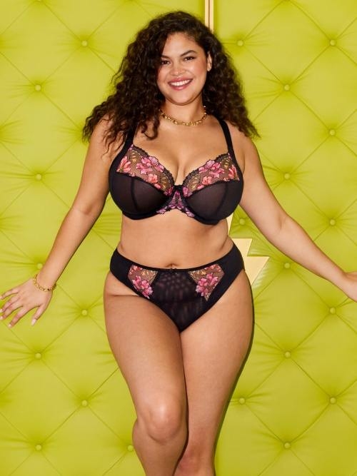 Elomi Teagan zwart high brief