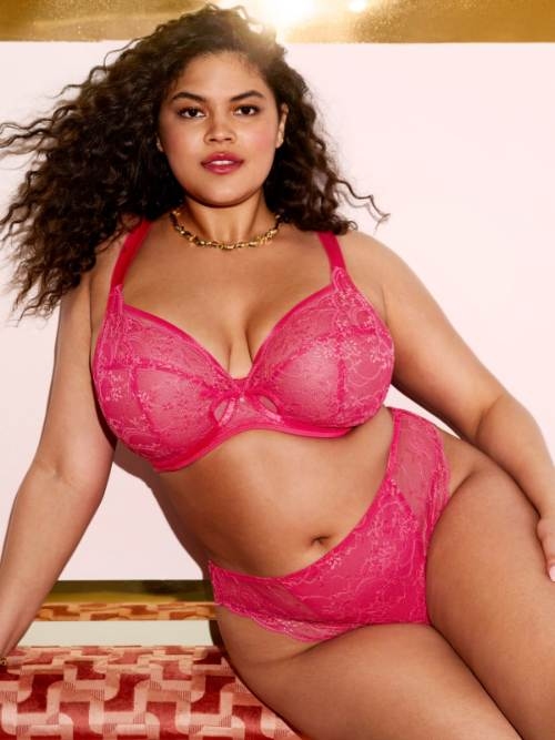 Elomi Darcie roze niet voorgevormde bh