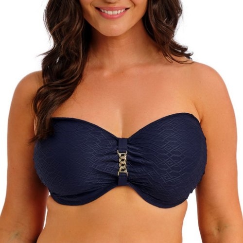 Fantasie Swim Azores marine blauw voorgevormde bikinitop
