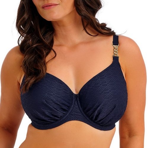 Fantasie Swim Azores marine blauw voorgevormde bikinitop