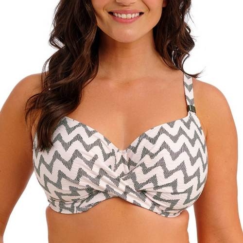 Fantasie Swim Vanuata wit/zwart soft-cup bikinitop