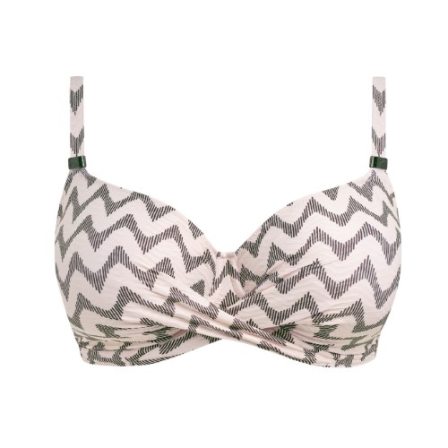Fantasie Swim Vanuata wit/zwart soft-cup bikinitop