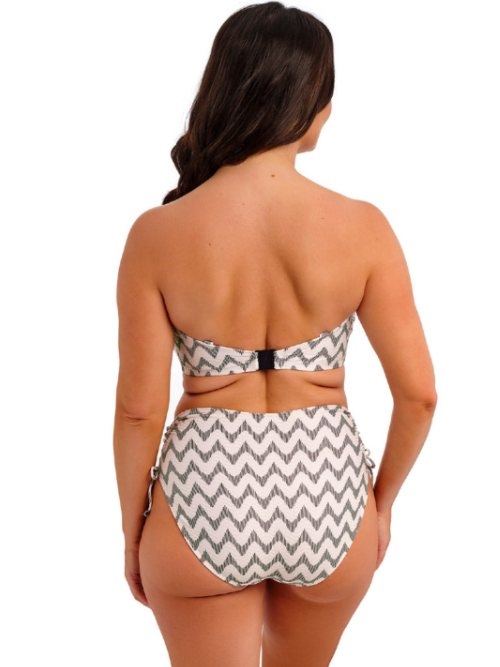 Fantasie Swim Vanuata wit/zwart voorgevormde bikinitop