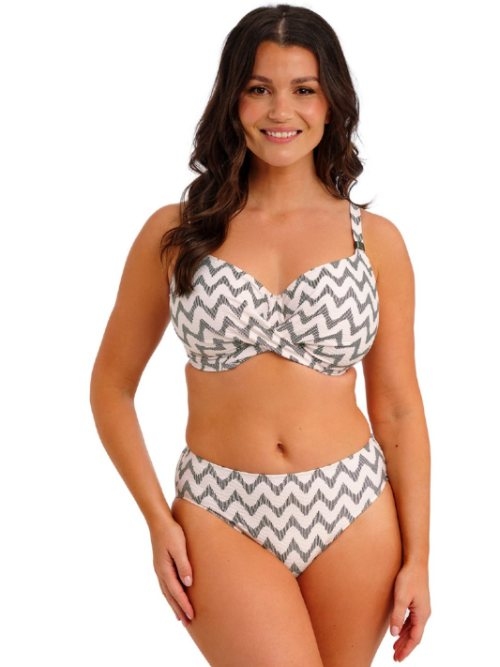 Fantasie Swim Vanuata wit/zwart bikini broekje
