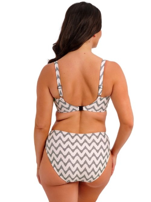 Fantasie Swim Vanuata wit/zwart bikini broekje