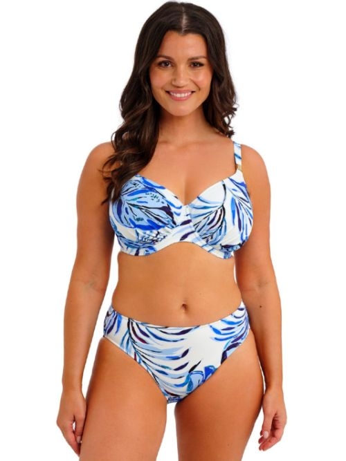 Fantasie Swim Kefalonia wit/blauw soft-cup bikinitop