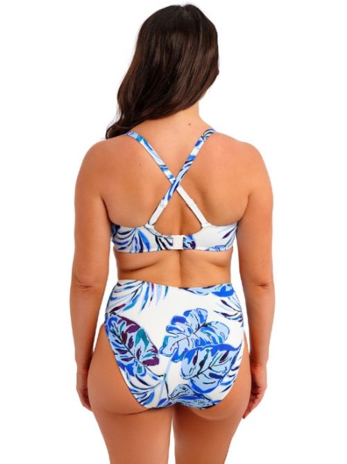 Fantasie Swim Kefalonia wit/blauw voorgevormde bikinitop