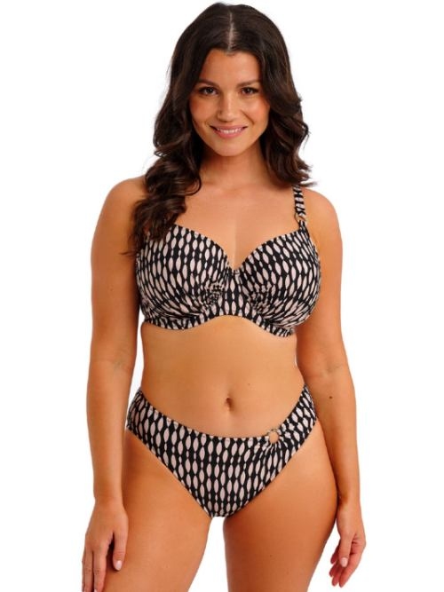 Fantasie Swim Shell Bay zwart voorgevormde bikinitop