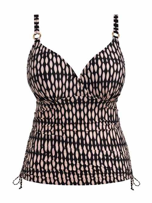 Fantasie Swim Shell Bay zwart tankini top
