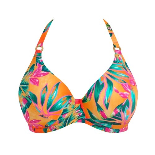 Fantasie Swim Sunset Reef oranje voorgevormde bikinitop