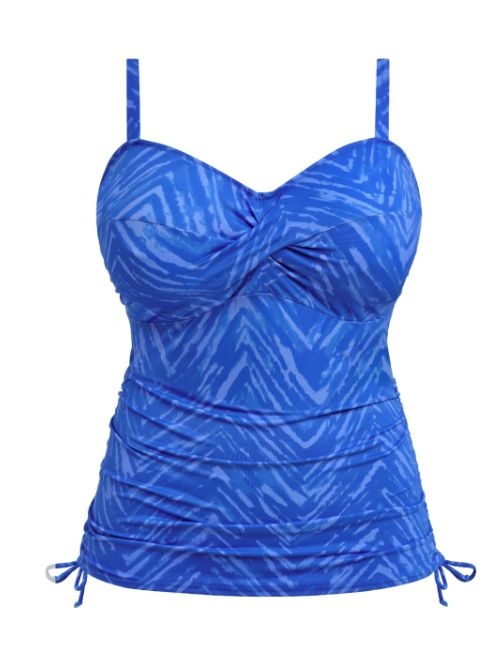 Fantasie Swim Punta Mita blauw tankini top