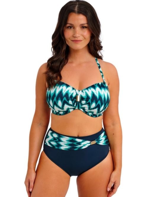 Fantasie Swim Sabana turquoise voorgevormde bikinitop
