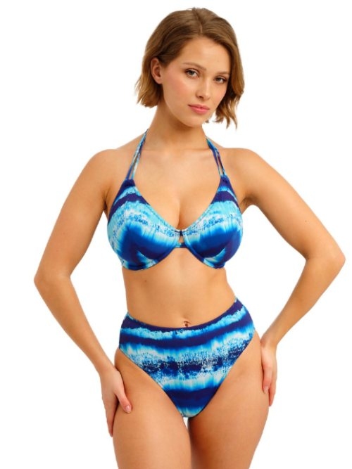 Freya Swim Cadiz Coast blauw voorgevormde bikinitop