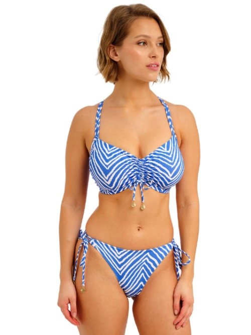 Freya Swim Fiji Falls blauw/wit bikini broekje