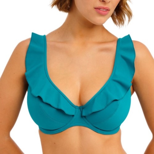 Freya Swim Jewel Cove turquoise soft-cup bikinitop