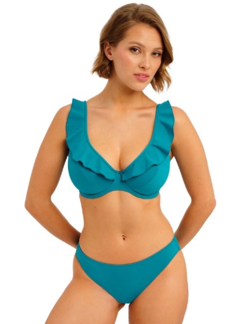 Freya Swim Jewel Cove turquoise soft-cup bikinitop