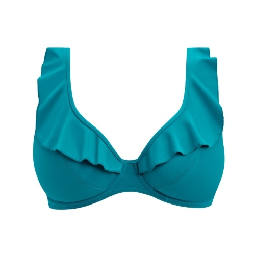 Freya Swim Jewel Cove turquoise soft-cup bikinitop