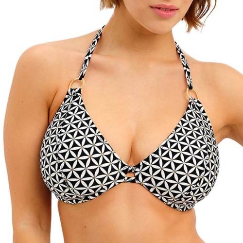 Freya Swim Koh Tao zwart/wit soft-cup bikinitop
