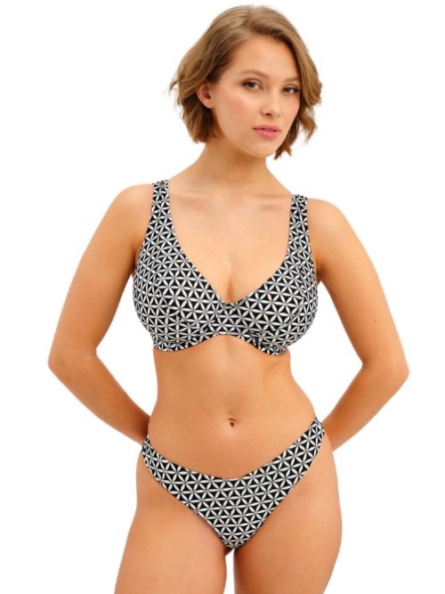 Freya Swim Koh Tao zwart/wit soft-cup bikinitop