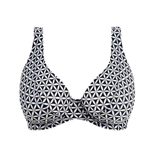Freya Swim Koh Tao zwart/wit soft-cup bikinitop