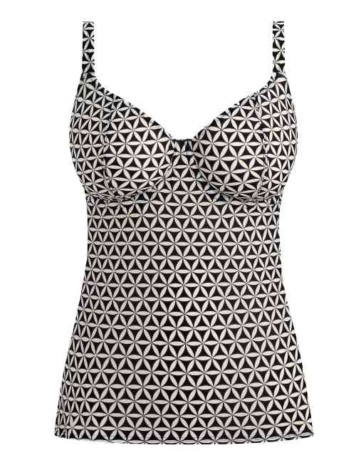 Freya Swim Koh Tao zwart/wit voorgevormde bikinitop