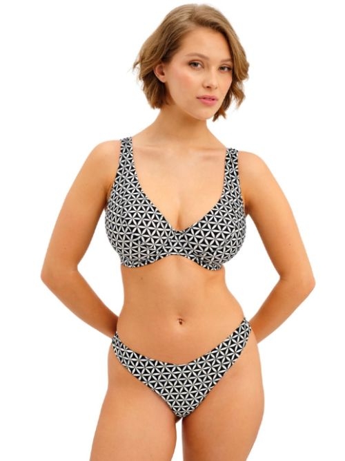 Freya Swim Koh Tao zwart/wit bikini broekje