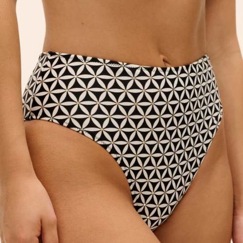 Freya Swim Koh Tao zwart/wit bikini broekje