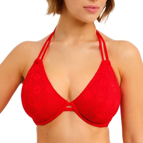 Freya Swim Nomad Nights rood voorgevormde bikinitop