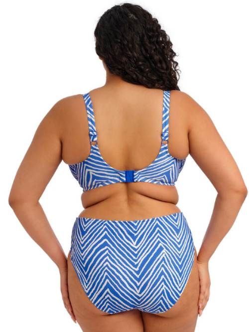 Elomi Swim Fiji Falls blauw/wit bikini broekje