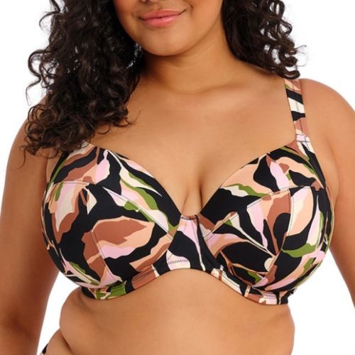 Elomi Swim Ocean Avenue zwart soft-cup bikinitop