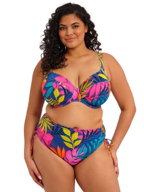 Elomi Swim Porto Rafti blauw bikini broekje