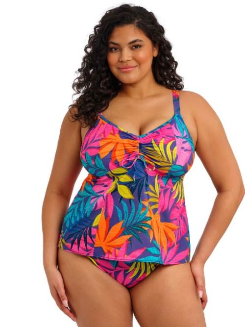Elomi Swim Porto Rafti blauw tankini top