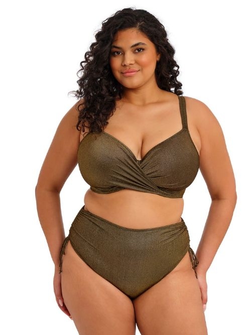 Elomi Swim Sunset Shimmer goud bikini broekje